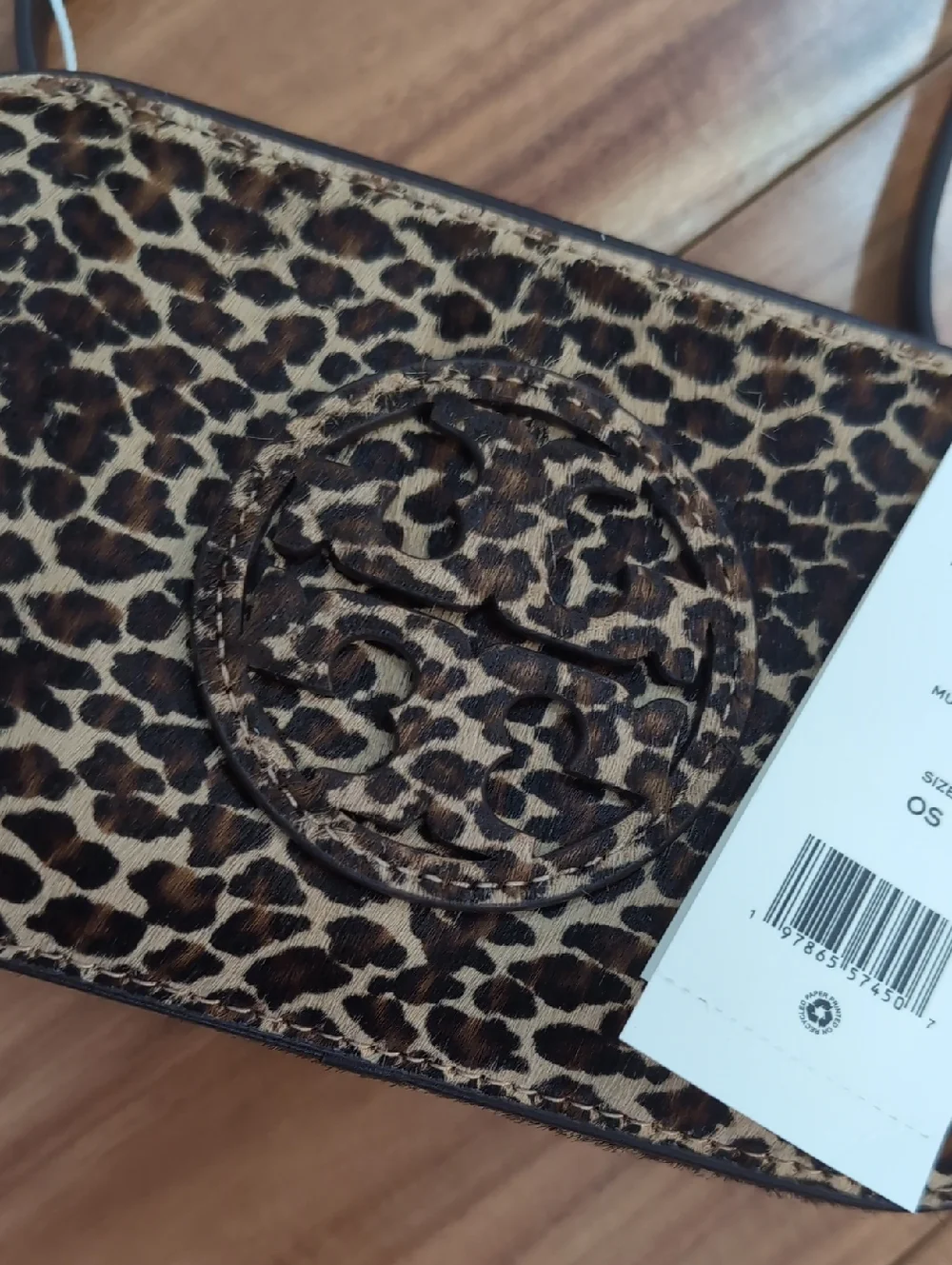 Tory Burch Miller Mini Leopard Print Calf Hair Crossbody + Dust & Gift Bag Nwt❤️